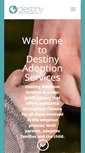 Mobile Screenshot of destinyadoptionservices.com